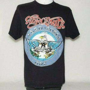 VTG Aerosmith 2001 Aero Force One T-Shirt M